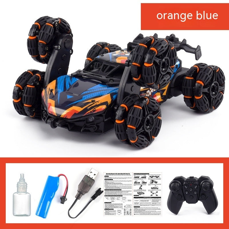 Children's Six-wheel Swing Arm High-speed Drift Off-road Vehicle Remote Control Car Toy