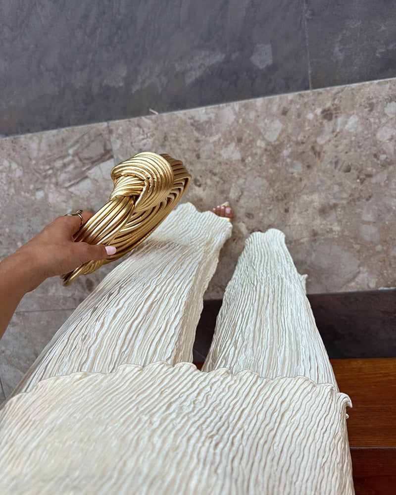 European And American Ladies Suit Fall New Fashion Casual Loose Solid Color Two-piece Set