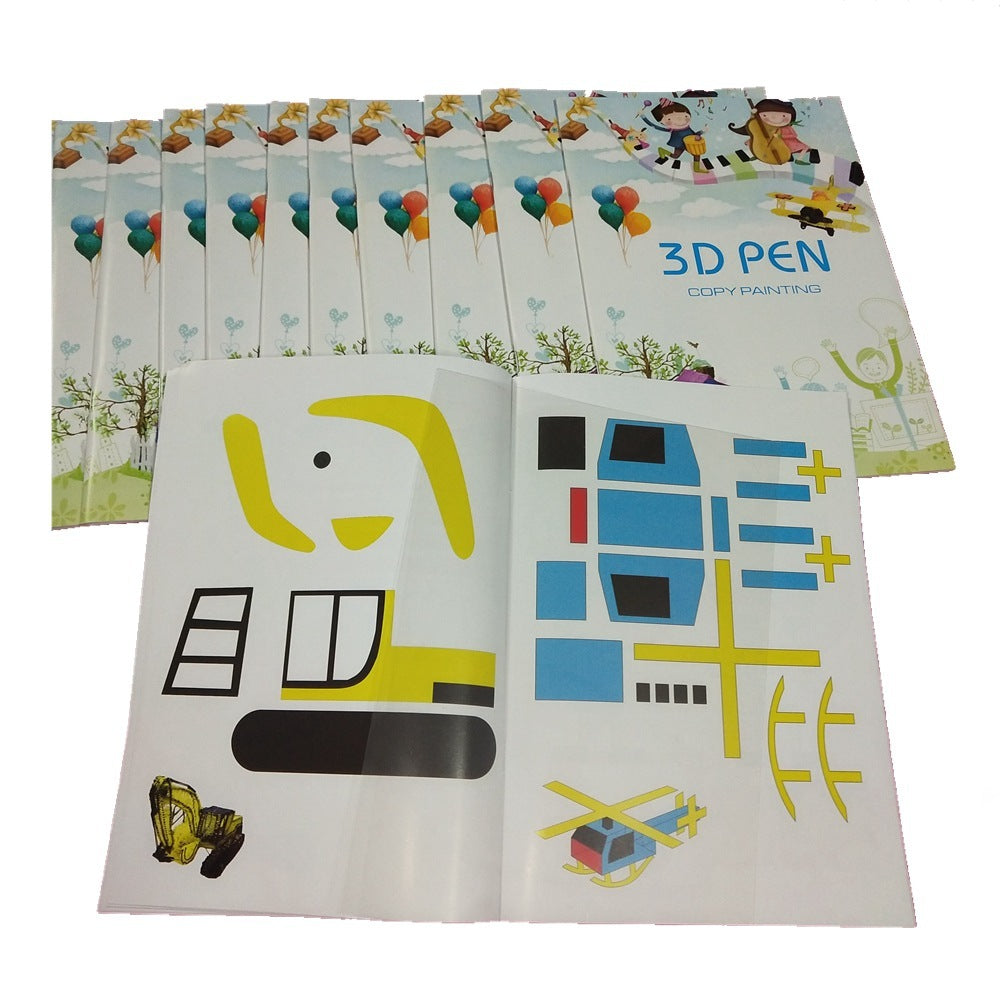 3D 3D Printing Pen Toy Special Copy Album For Children