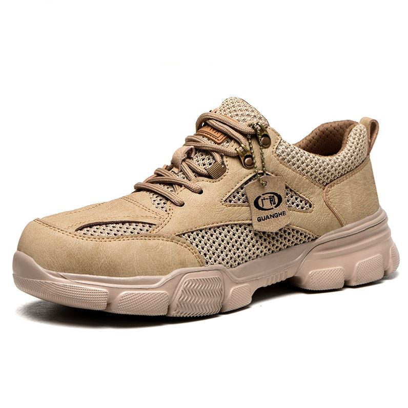 Anti-smashing, Anti-piercing And Deodorizing Lightweight Ultra-light Soft-soled Breathable Work Shoes