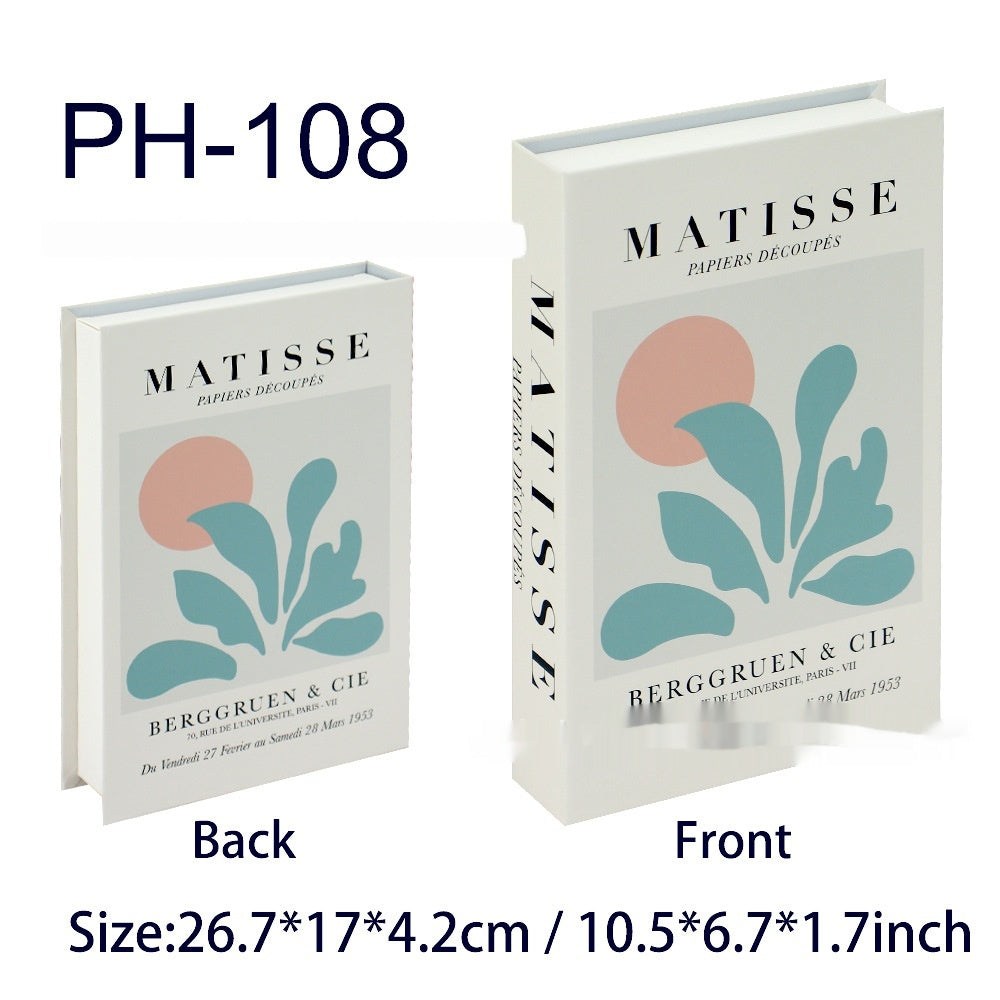 Fashion Simple Style Prop Books Fake Book Magazine Ornaments