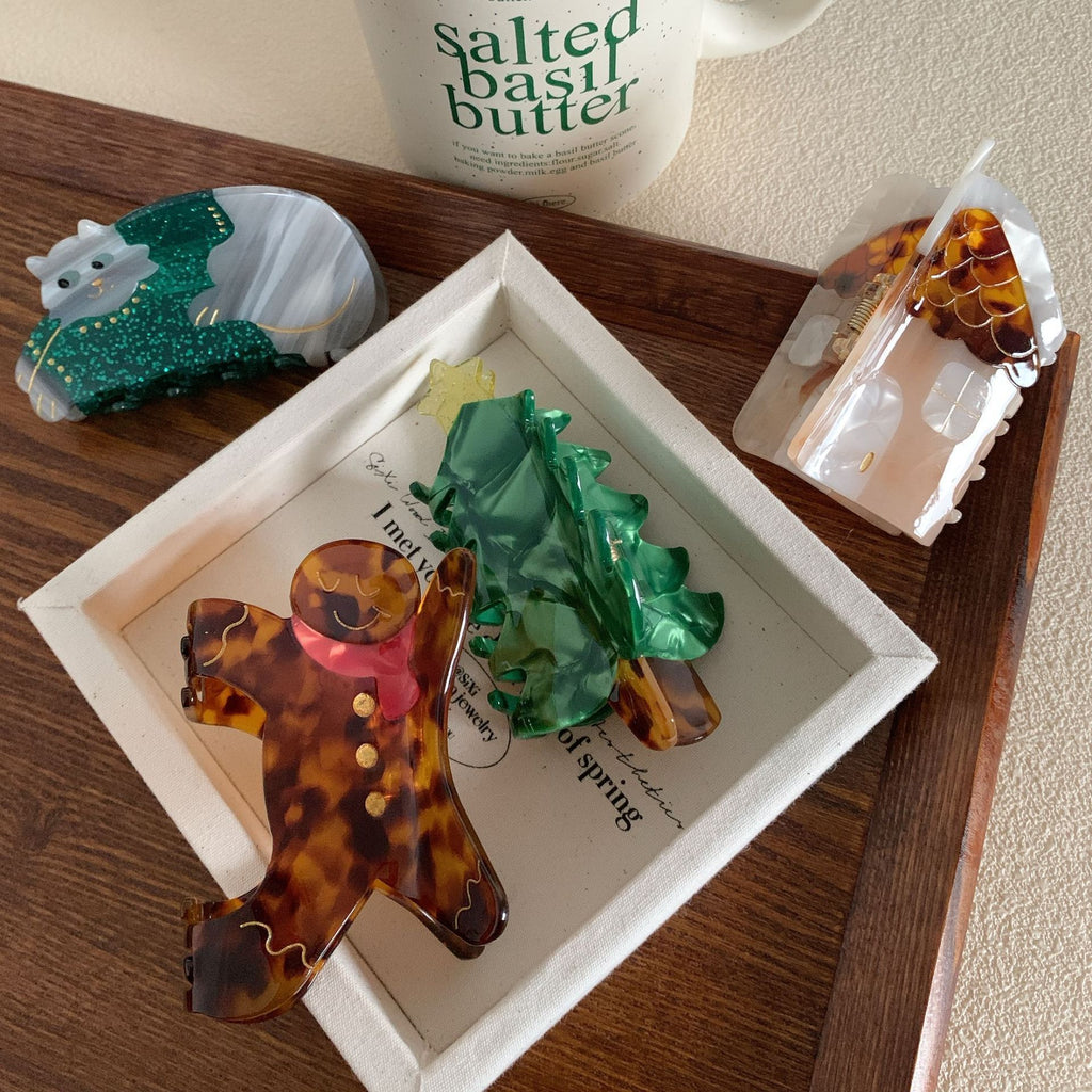 French Non-mainstream Style Christmas Series Grip Advanced Sense