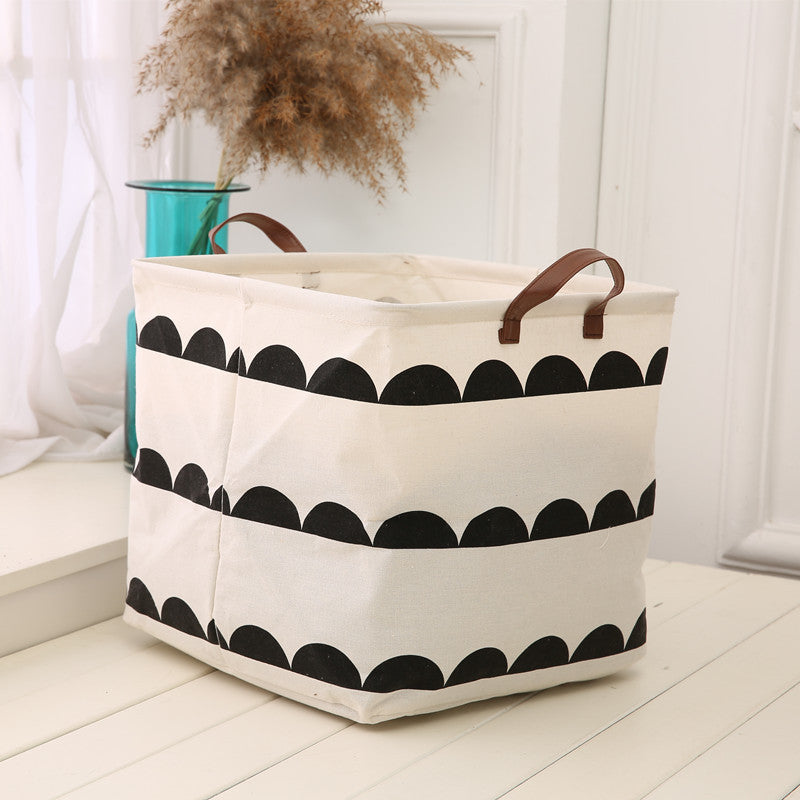 Household Folding Toy Storage Basket