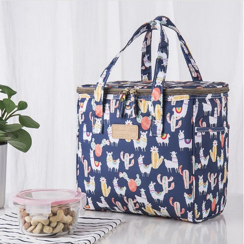 Lunch Box Picnic Insulated Bag Large Portable Waterproof Ice Pack
