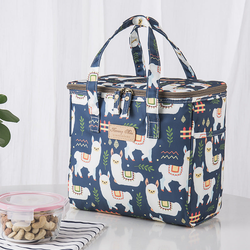 Lunch Box Picnic Insulated Bag Large Portable Waterproof Ice Pack