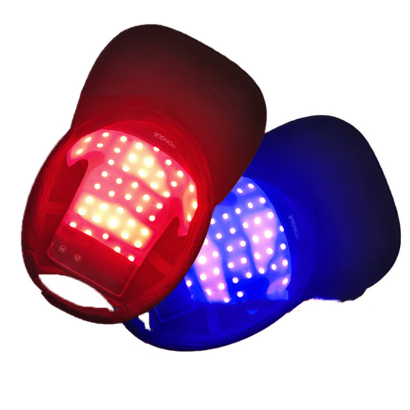 Smart Home Red And Blue Light Physiotherapy Hat