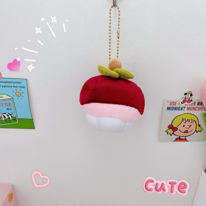 Creative Plush Cute Fruit Keychain Pendant
