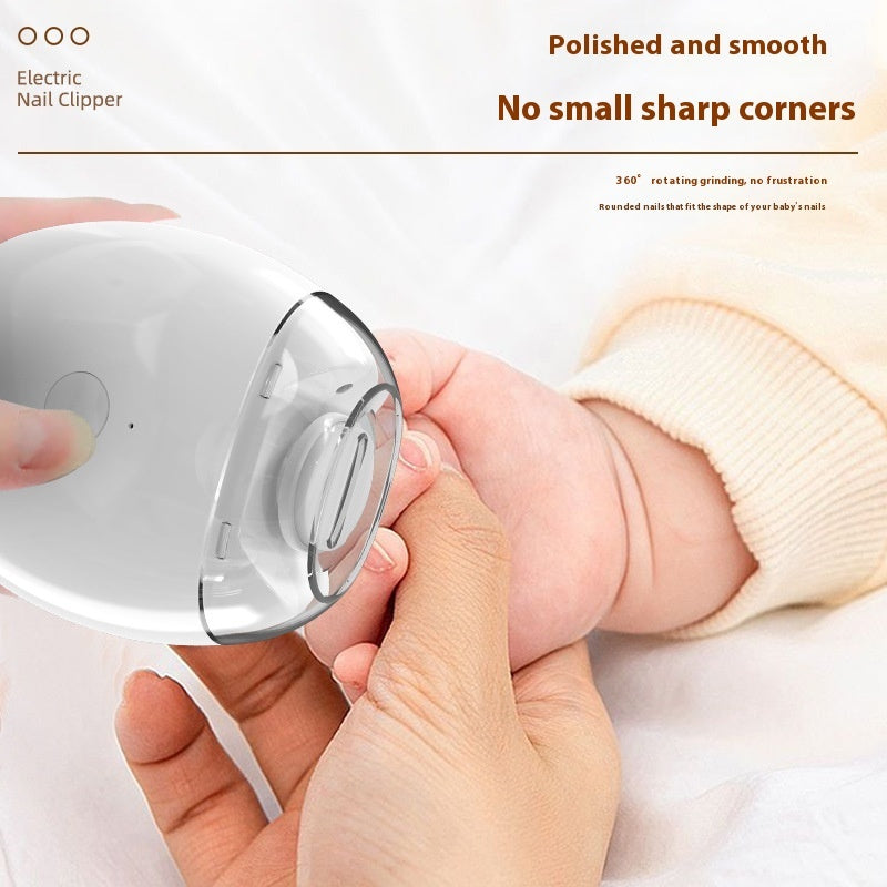 Baby Electric Nail Grinder USB Charging Household Nail Clippers