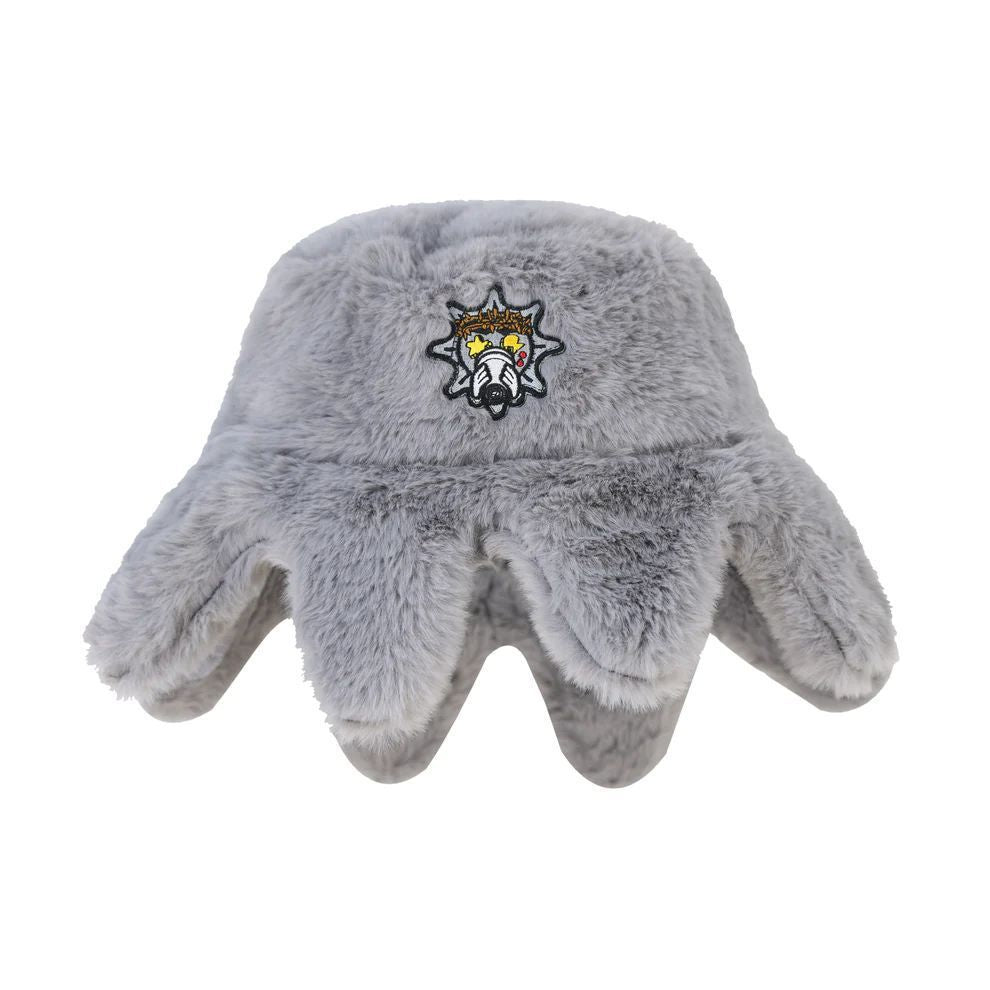 Fashionable Warm Rabbit Fur Octopus Casual Hat