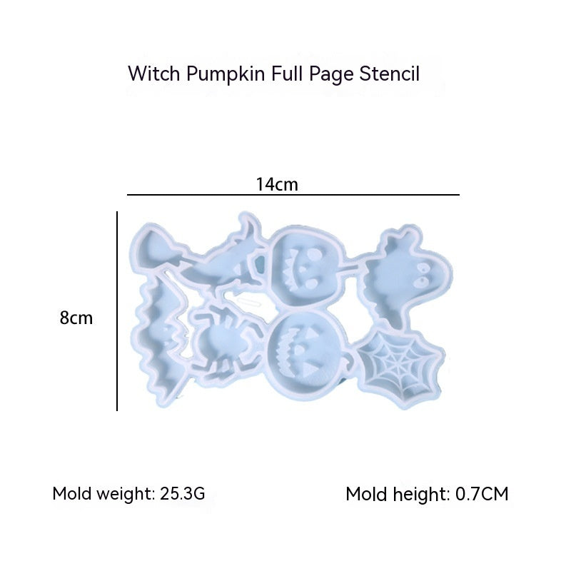 Cartoon Pattern Pendant Earrings Accessories Silicone Mold