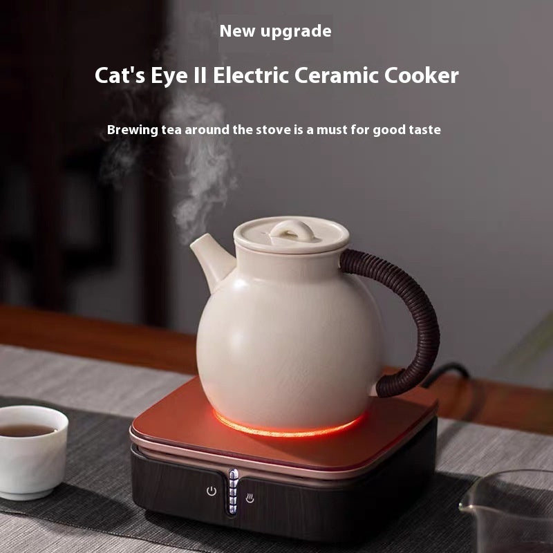 Cat Eye Second Generation Electric Ceramic Stove Tea Brewing Pot