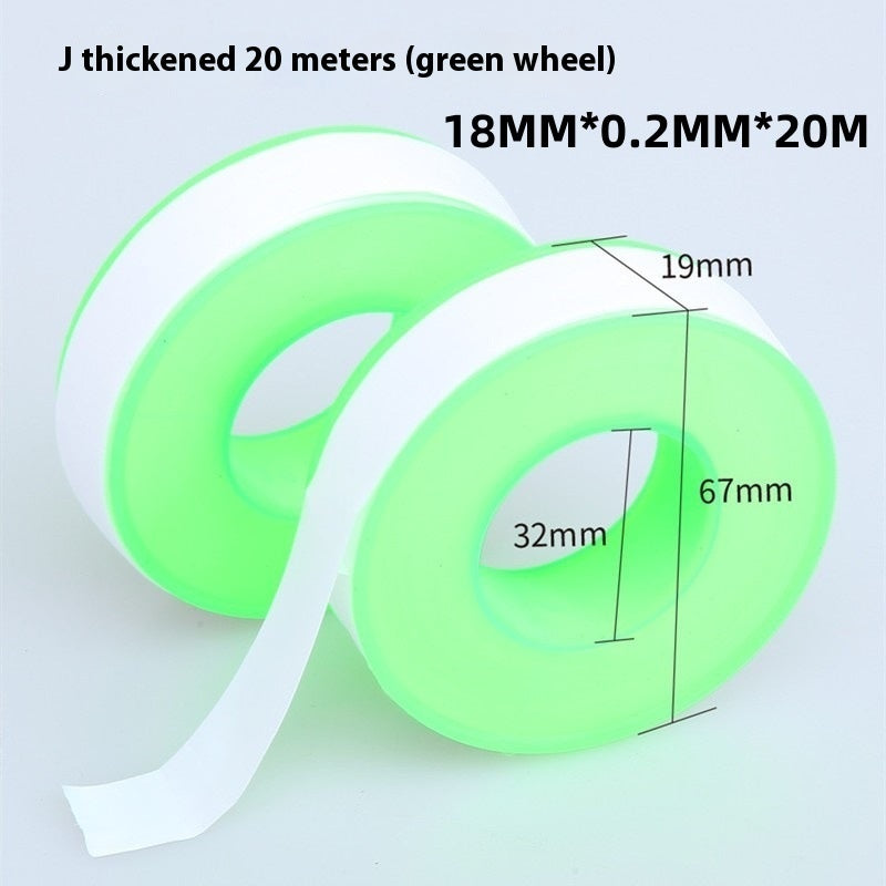 Raw Tape Modern Simple Green Wheel