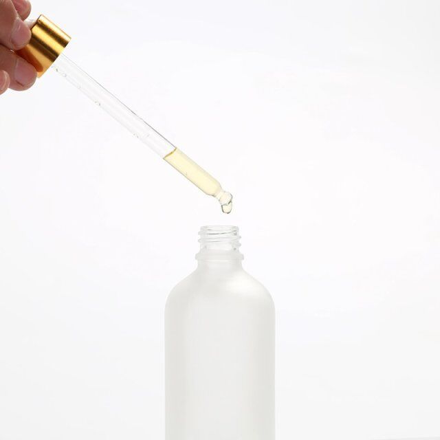 Cosmetic Essential Oil Bottle Frosted Glass