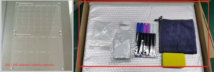 Acrylic Message Board Note Board Exhibition Board