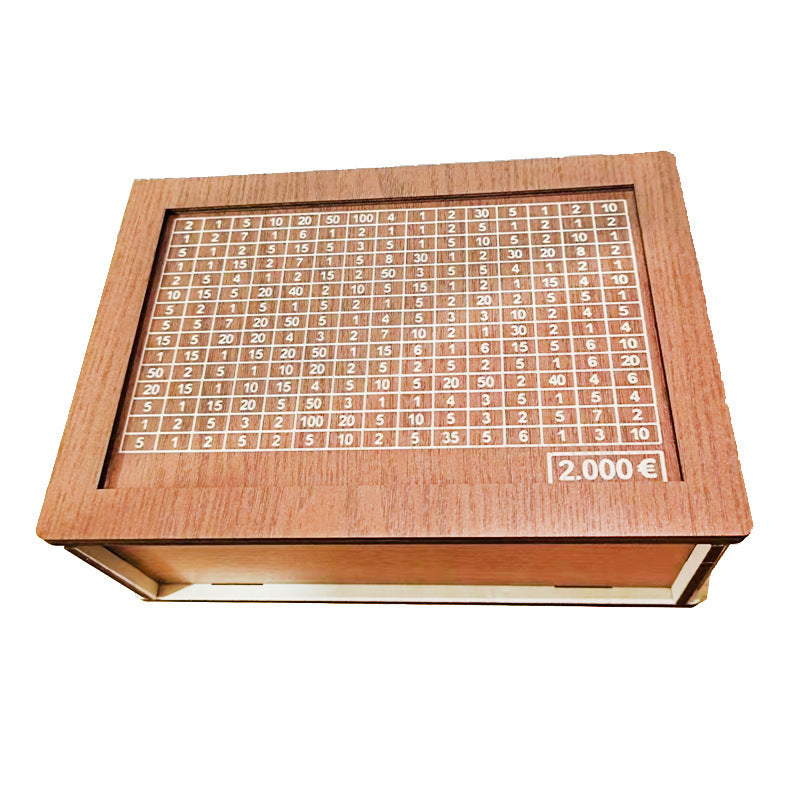 Home Counter Deposit Box Children's Gift Wood Crafts