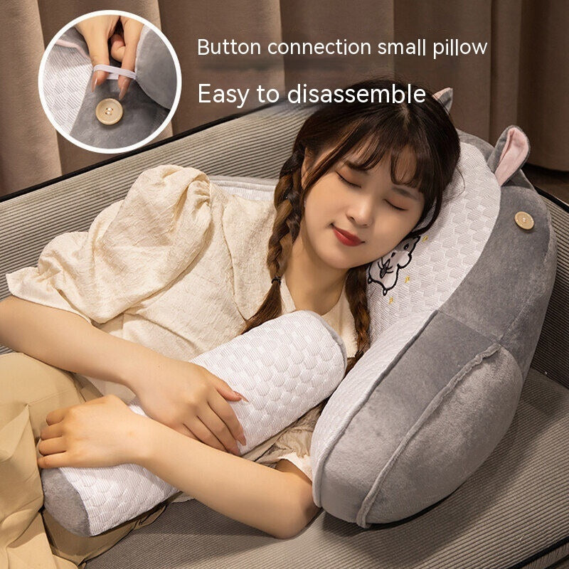 Summer Cool Ice Bean Lumbar Support Pillow