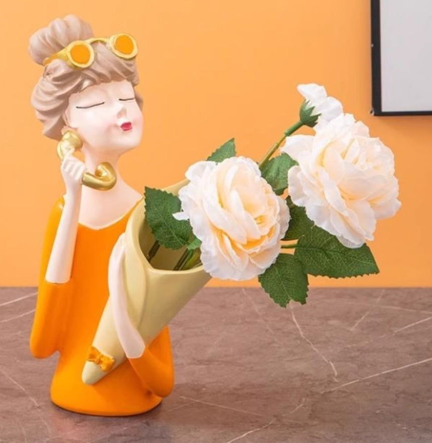 Cute Butterfly Girl Creative Home Bedroom Desktop Decoration