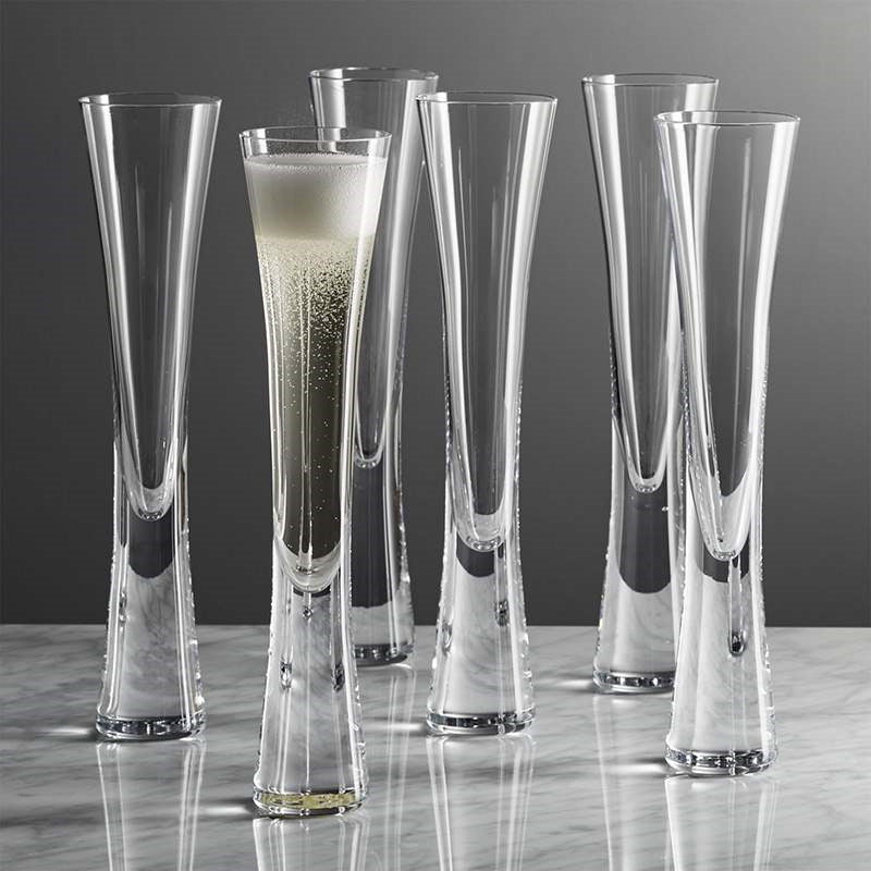 Handmademild Luxury Retro Crystal Champagne Glass