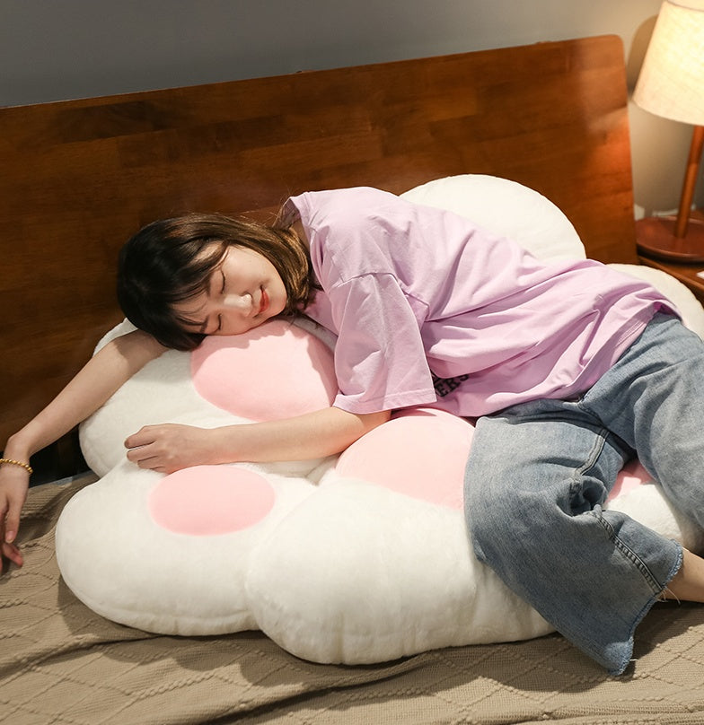 Cute Bear Paw Pillow Bedside Cushion