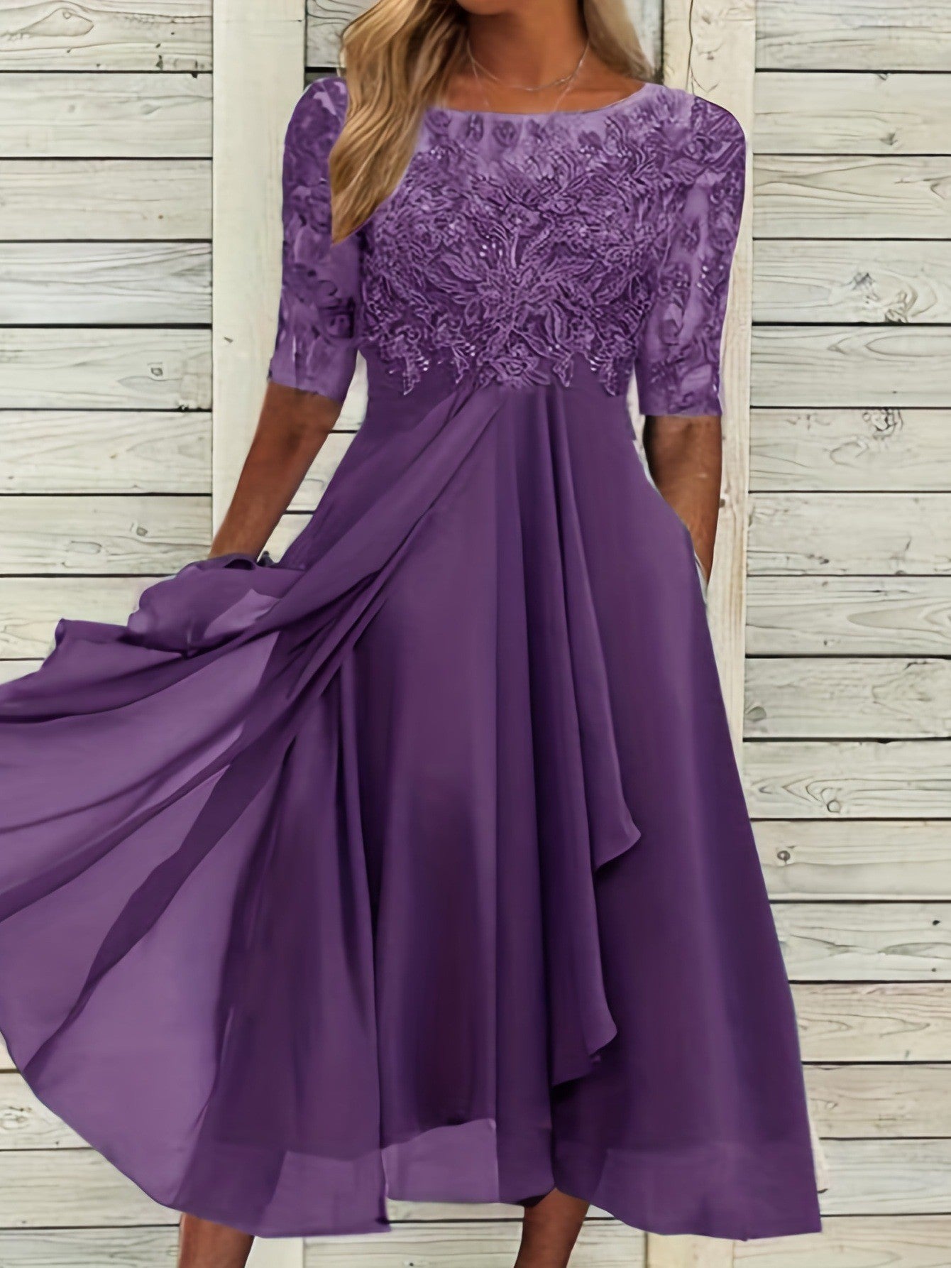 Women's Spring And Summer Bridesmaid Evening Dress
