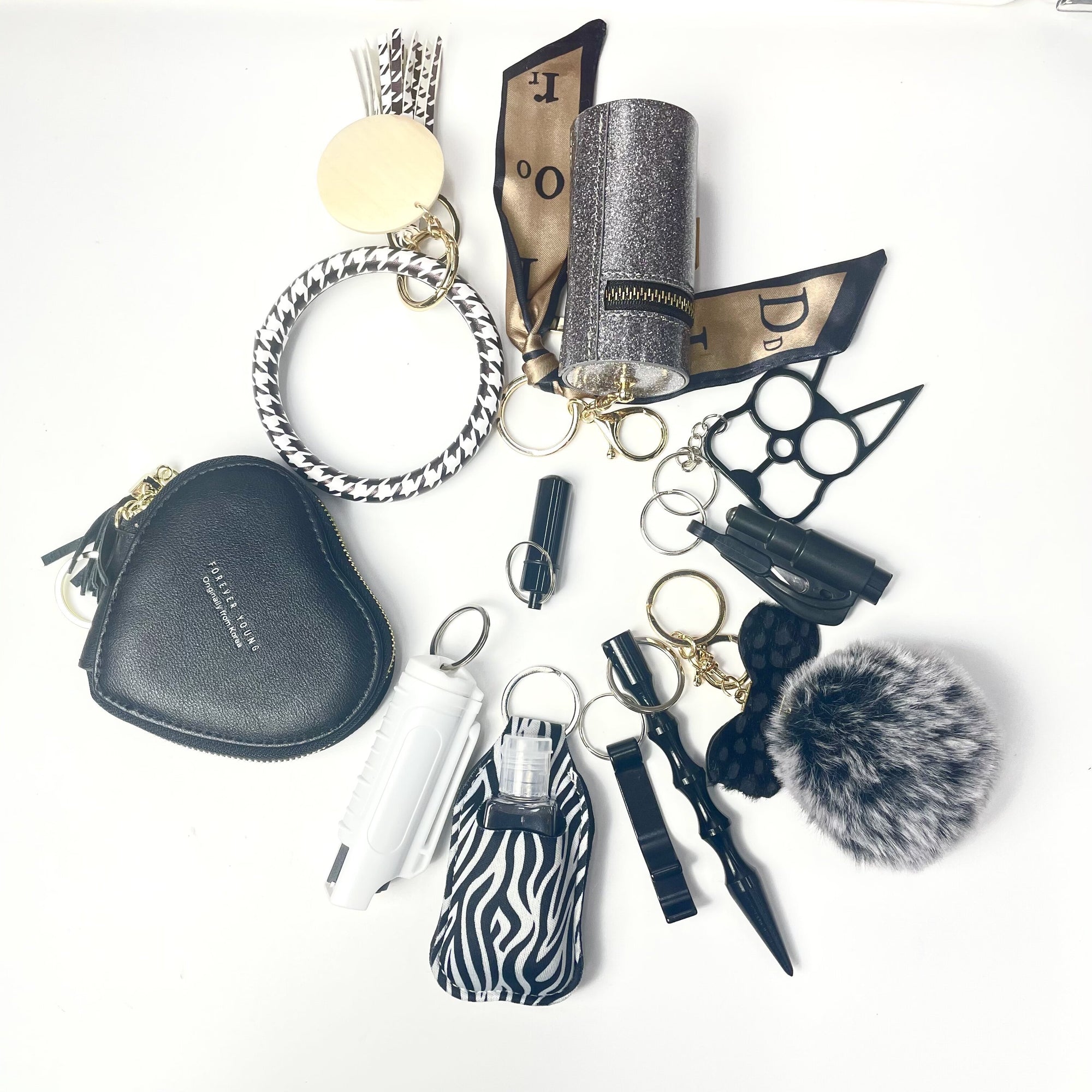 Hair Ball Lipstick Bag Bracelet Bracelet Buckle Suit