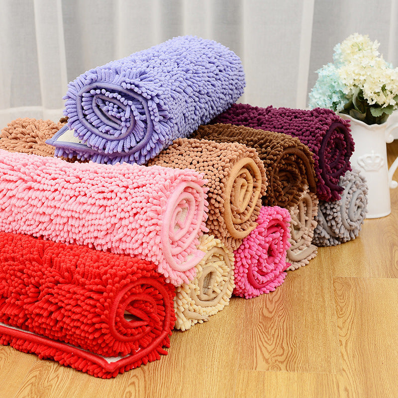 Ultra-fine-meshed Thickening Microfiber Chenille Mat