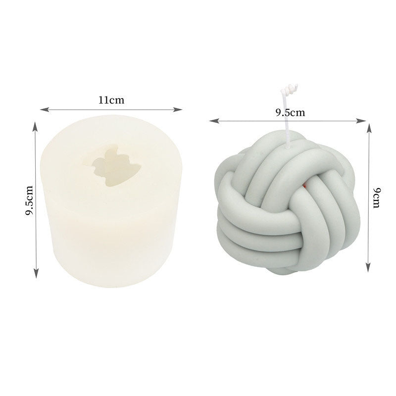 Silicone Rubik's Cube DIY Candle Mold