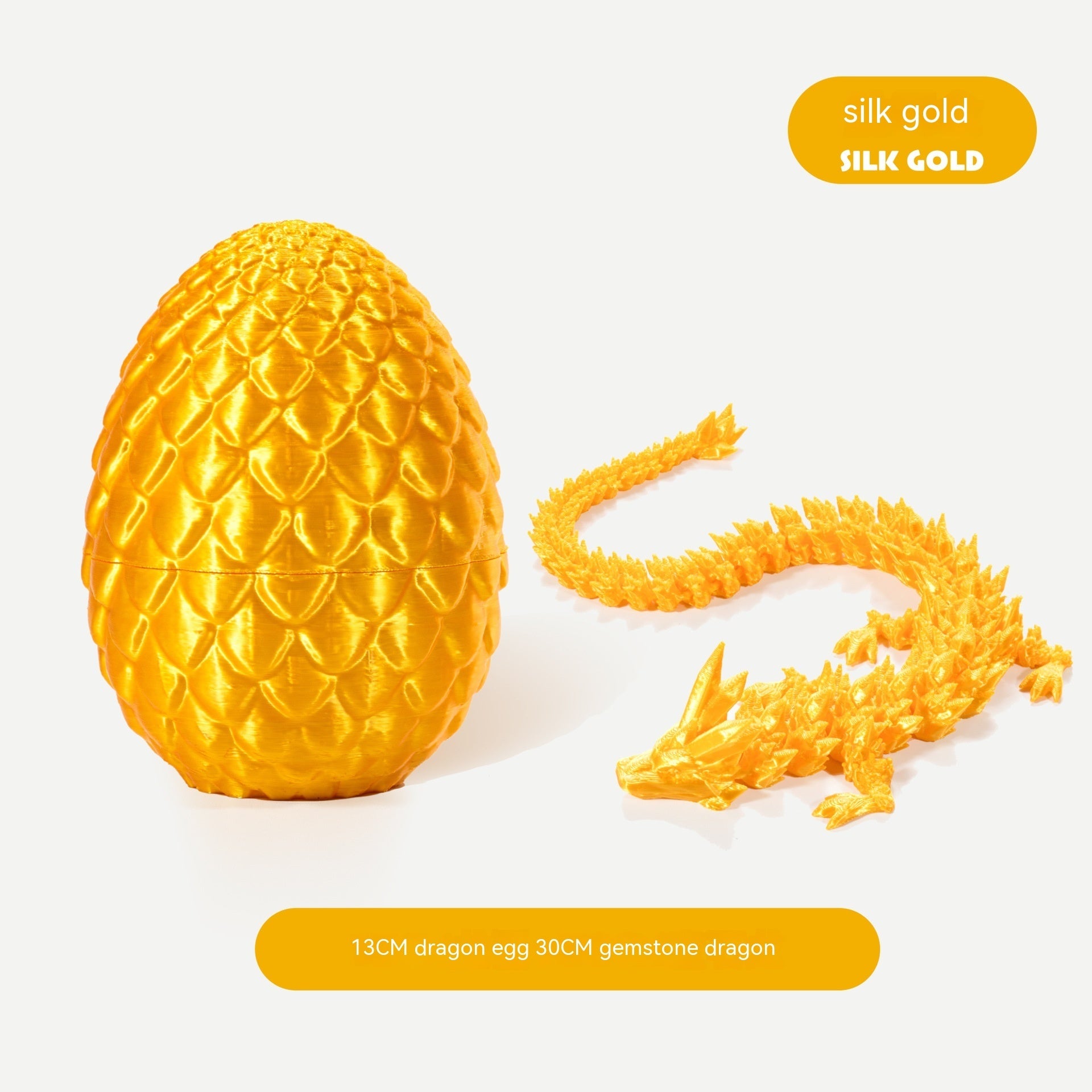 3D Printing Dragon Egg Dragon Gift Set Gem Dragon Decoration Hand-made Gift Color Decorative Creative Fashion Play