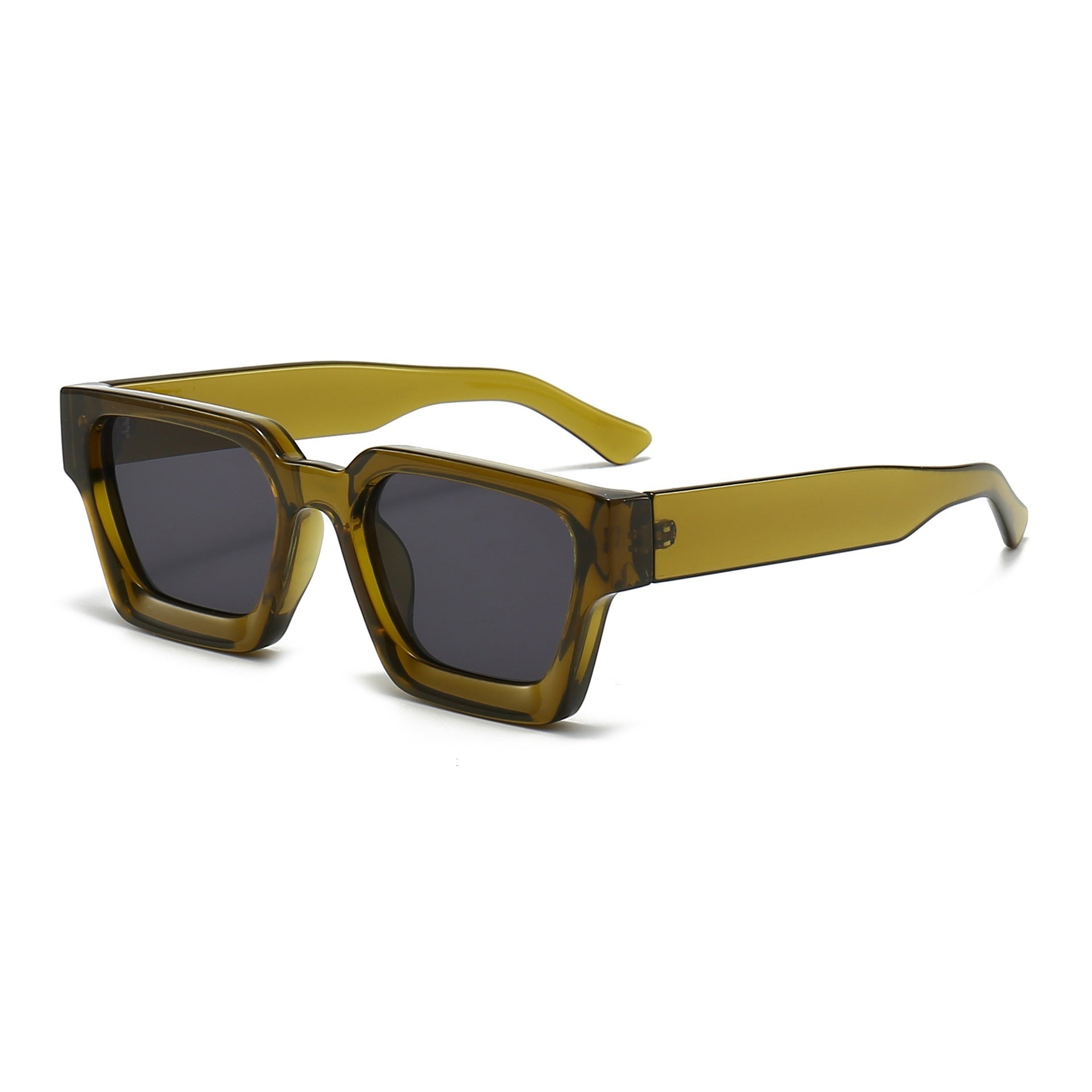 Minimalist And Versatile European And American Thick Frame Sunglasses