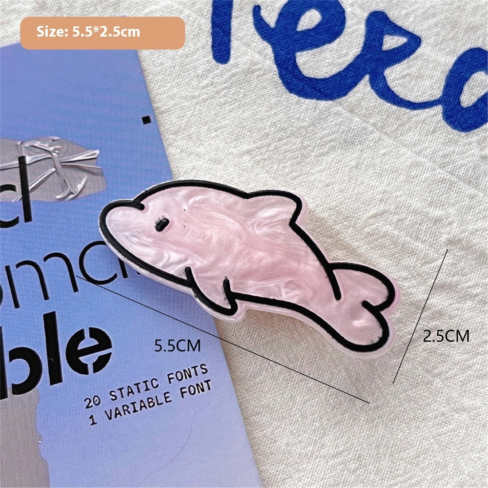 Cute Cartoon Ocean Series Barrettes Girly Heart