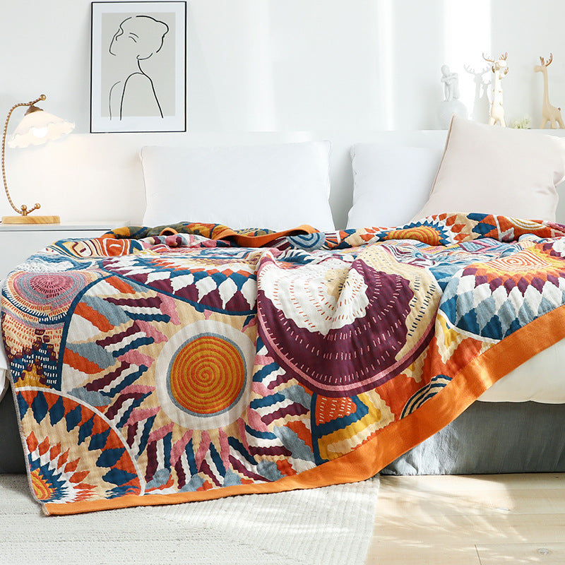 Gauze Cotton Towelling Quilt Single And Double