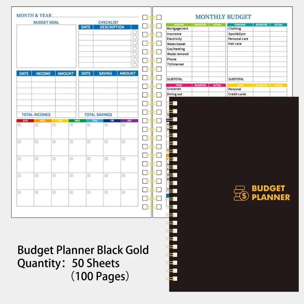 Fashion Simple Target Plan Budget Book