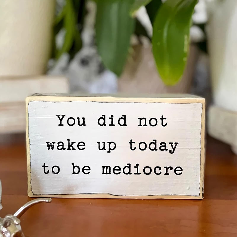 English Letters Desktop Ornaments