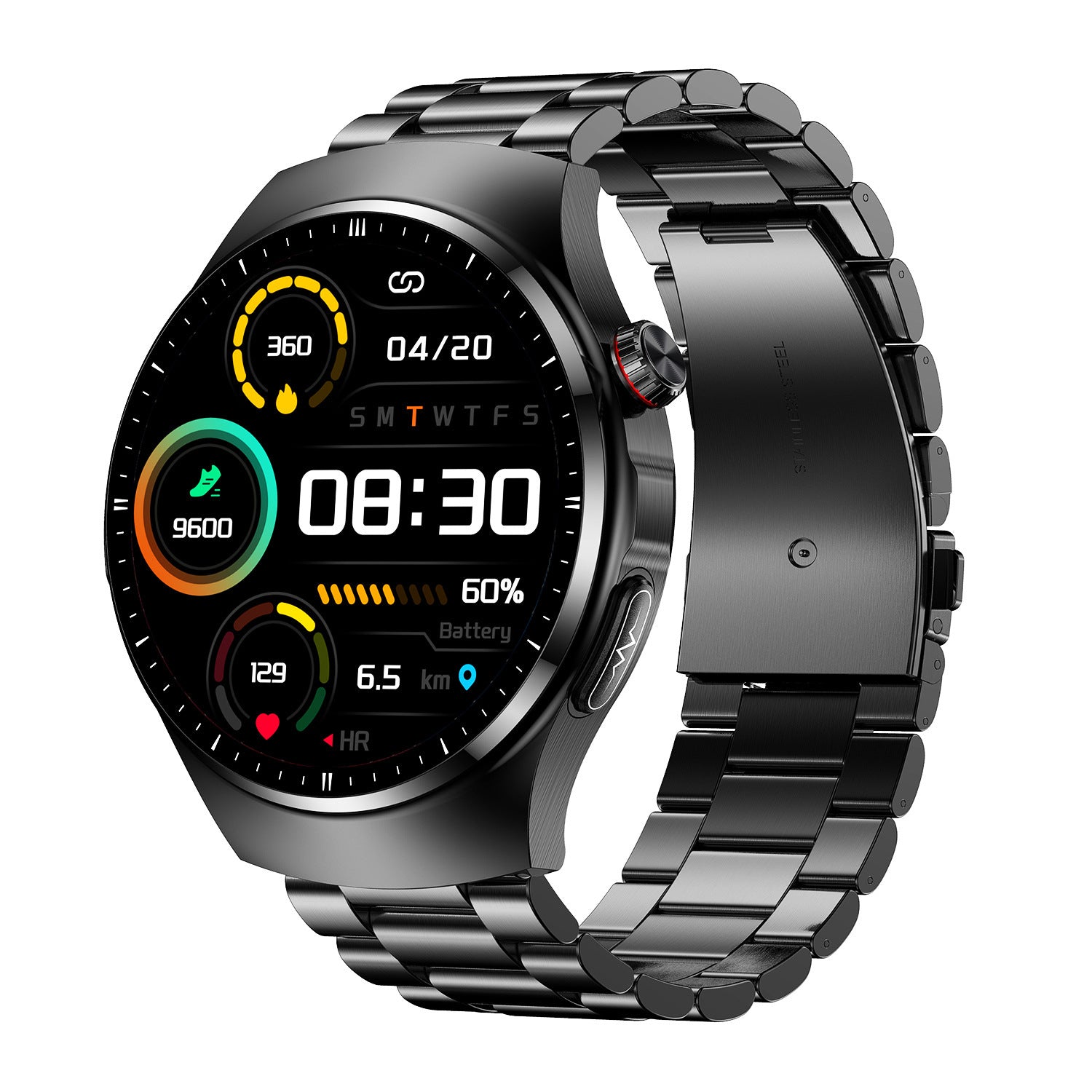 Smart Watch TK25 Bluetooth Calling Blood Glucose Uric Acid Blood Lipid - Advanced Health Monitoring