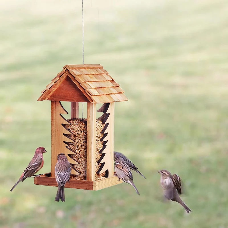 Bushi Feeder Manor Courtyard Outdoor Wooden
