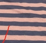 Striped Long-sleeved Hoodie For Women