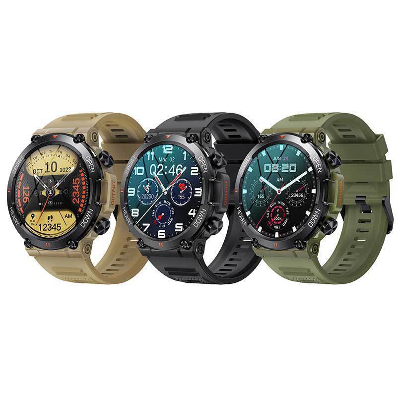 Comprehensive Health Smart Watch - Heart Rate, Blood Pressure, and More