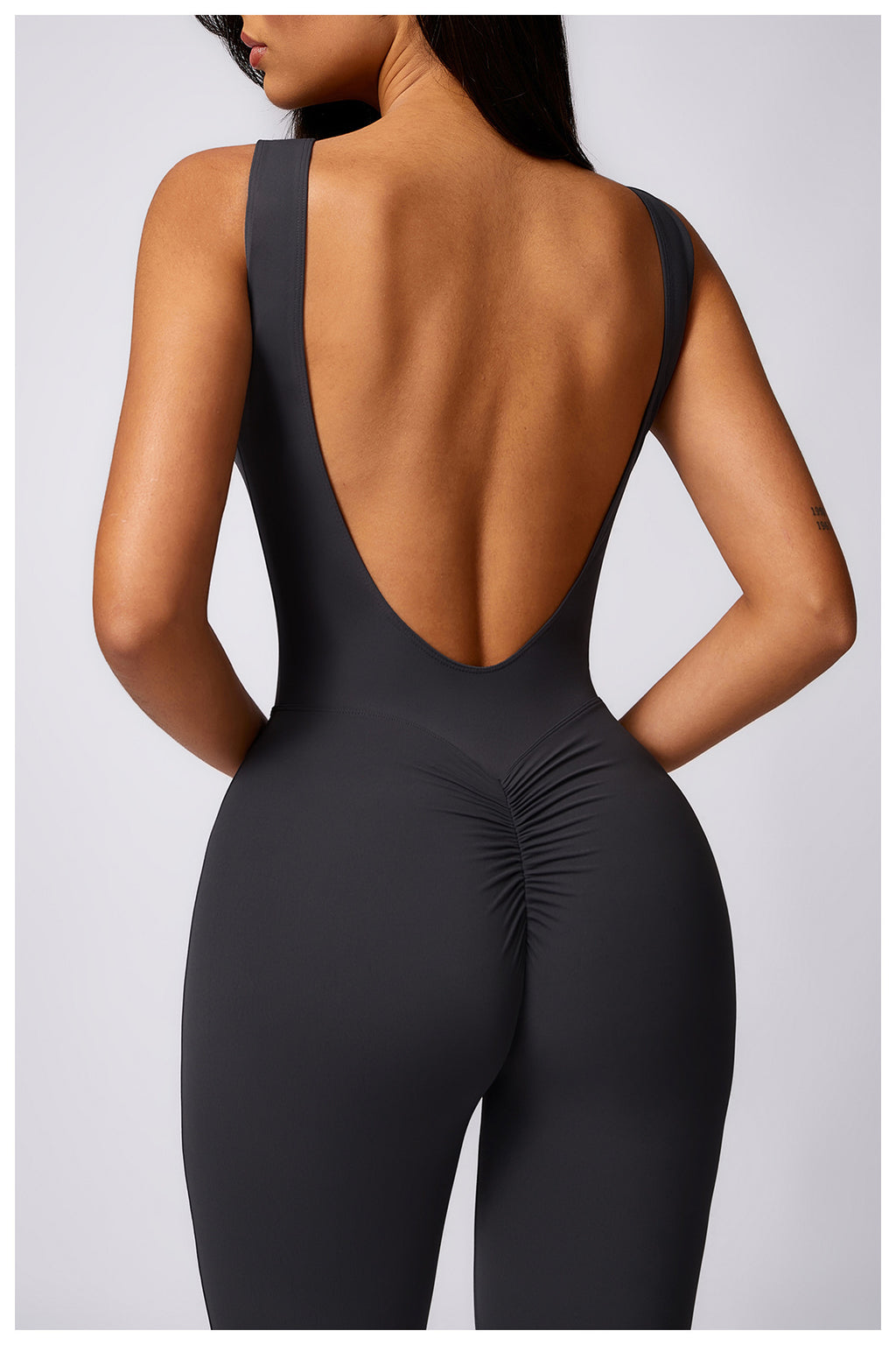 Peach Hip Lifting Sport Yoga Bodysuit Women's Casual