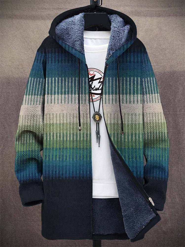 Men's 3d Digital Printed Hat Cardigan