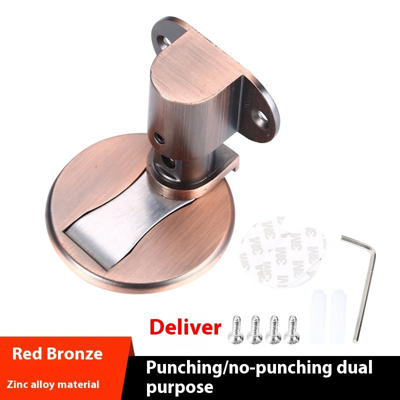 Strong Magnetic Door Suction Punch-free Bedroom Invisible Door Mute Door Stop Anti-collision