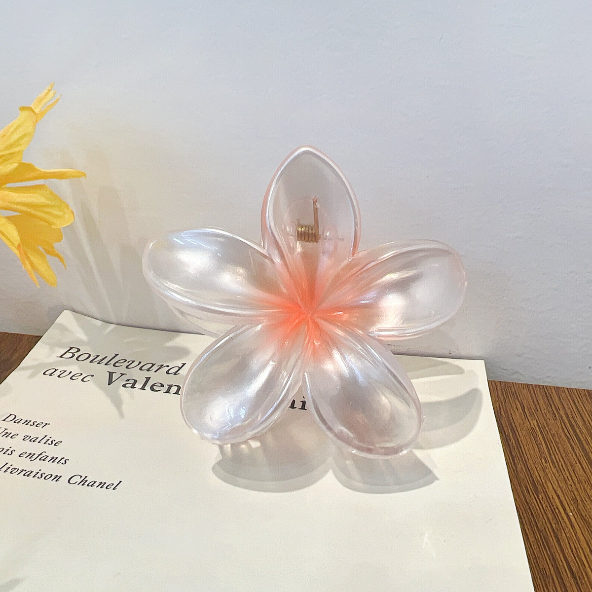 Electroplating Dopamine Plumeria Rubra Grip