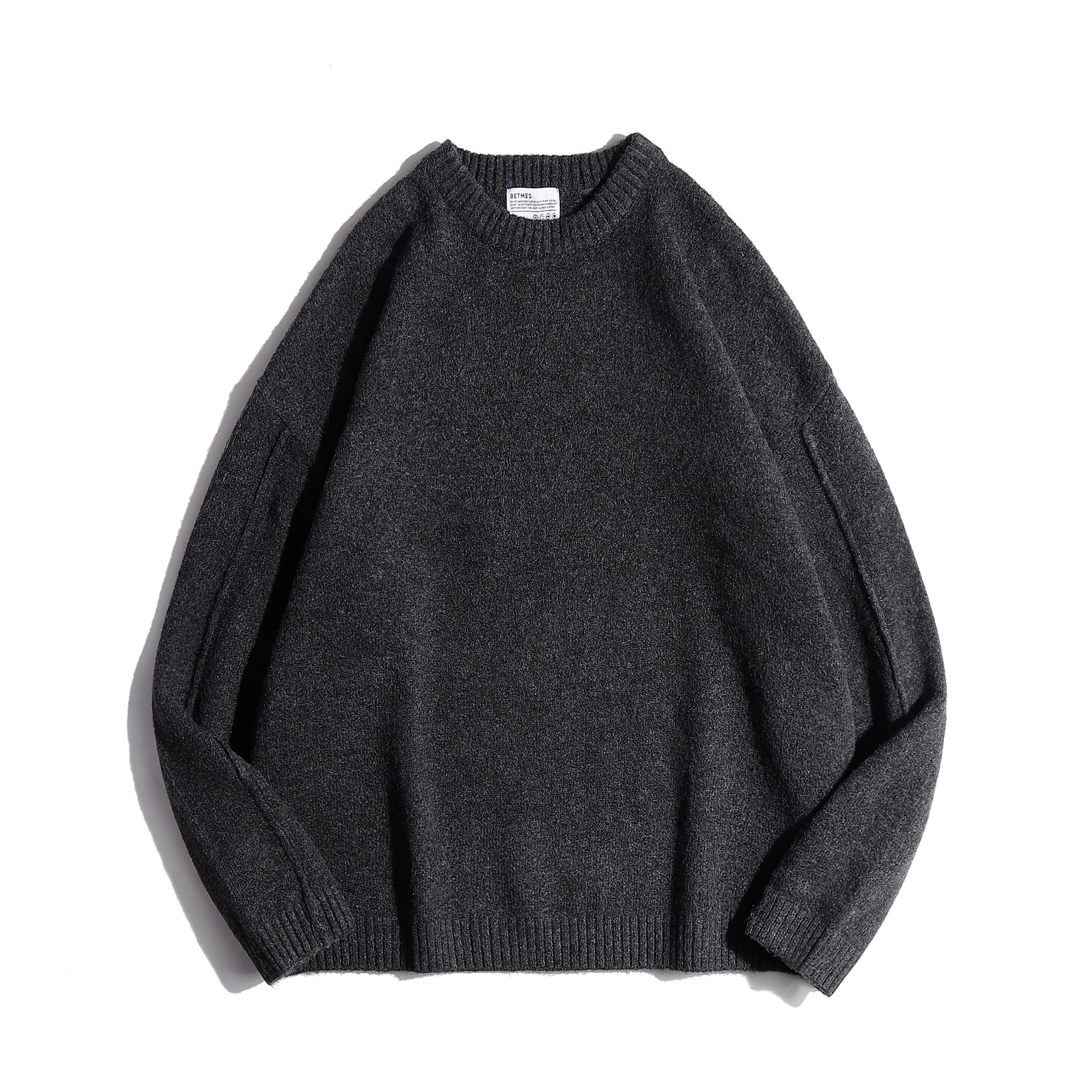 Men's Round Neck Long Sleeve Sweater