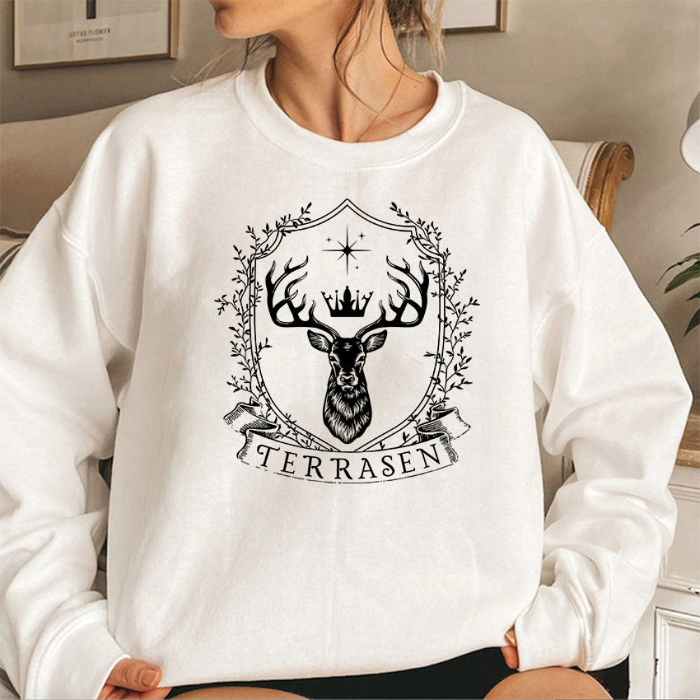 Terraces Throne Of Glass Sweatshirt Sarah J Maas Series Hood