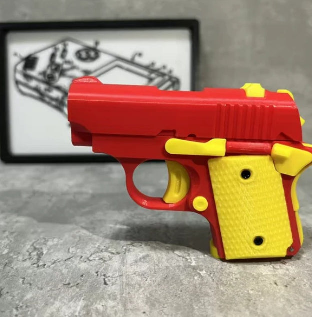 3D Gravity Mini Toy Gun Modeling Decompression Toy