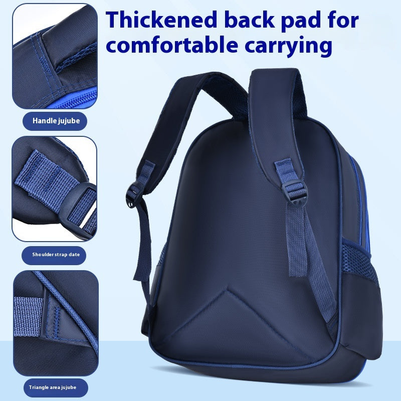 Astronaut Schoolbag Boy Double Shoulders Backpack Grade 3-4