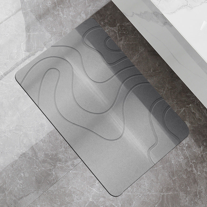 Diatom Mud Absorbent Pad Bathroom Mats Non-slip