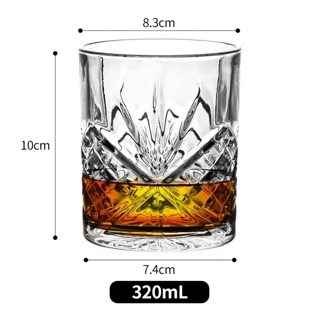 Whiskey Pure Drink Internet Celebrity Beer Brandy Glass Household High-end Classical Foreign Wine Bar Cup