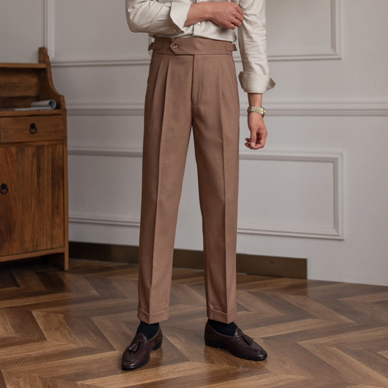 Thin Ice Silk Pleated Short-sleeved Suit Fashion