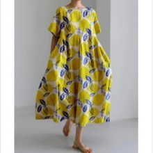 3D Pull Frame Craft Leisure Fashion Lady Dress