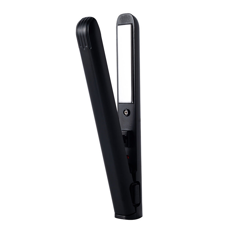 Usb Interface Mini Hair Curler And Straightener Dual-use Hair Curler